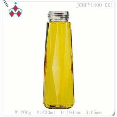 Botellas de fermentación de vidrio transparente