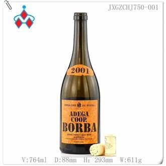 Botellas de vino del Rin