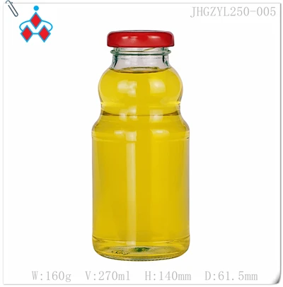 Bebera de vidrio 250 ml